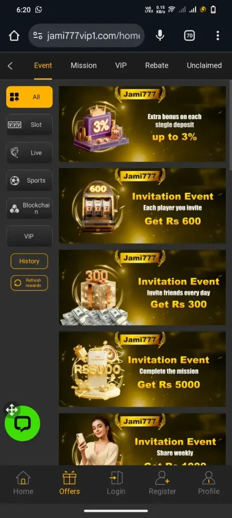 Jami777 Game Download