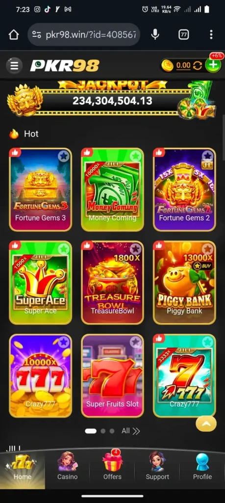 PKR98 Game