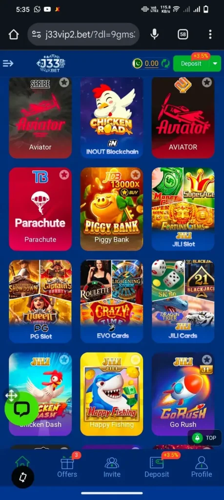 J33 BET Game Download